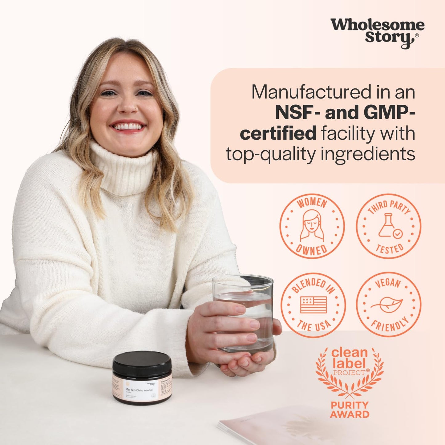 Myo-Inositol & D-Chiro Inositol Supplement Powder for Women | Hormonal Balance & Healthy Ovarian Function Support - PrimeBioHealth - canada supplements