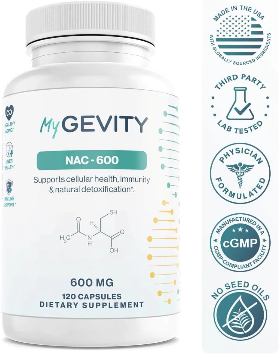 NAC 600mg – Zero fillers, Potency Verified, Physician Formulated N-Acetyl Cysteine – Vegan, No Seed Oils, Non-GMO, cGMP Made in USA – 120 Capsules - PrimeBioHealth - canada supplements