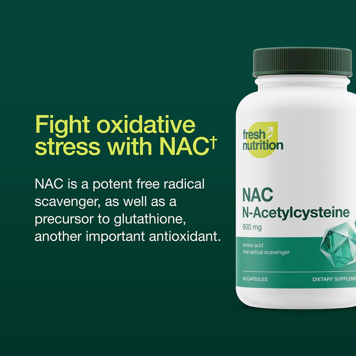 NAC Supplement - N Acetyl Cysteine - High Dosage 600mg - Amino Acids - Vegan Friendly - Pure NAC Powder - 90 Capsules - PrimeBioHealth - canada supplements