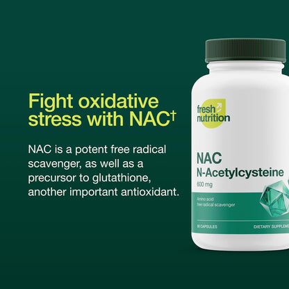 NAC Supplement - N Acetyl Cysteine - High Dosage 600mg - Amino Acids - Vegan Friendly - Pure NAC Powder - 90 Capsules - PrimeBioHealth - canada supplements