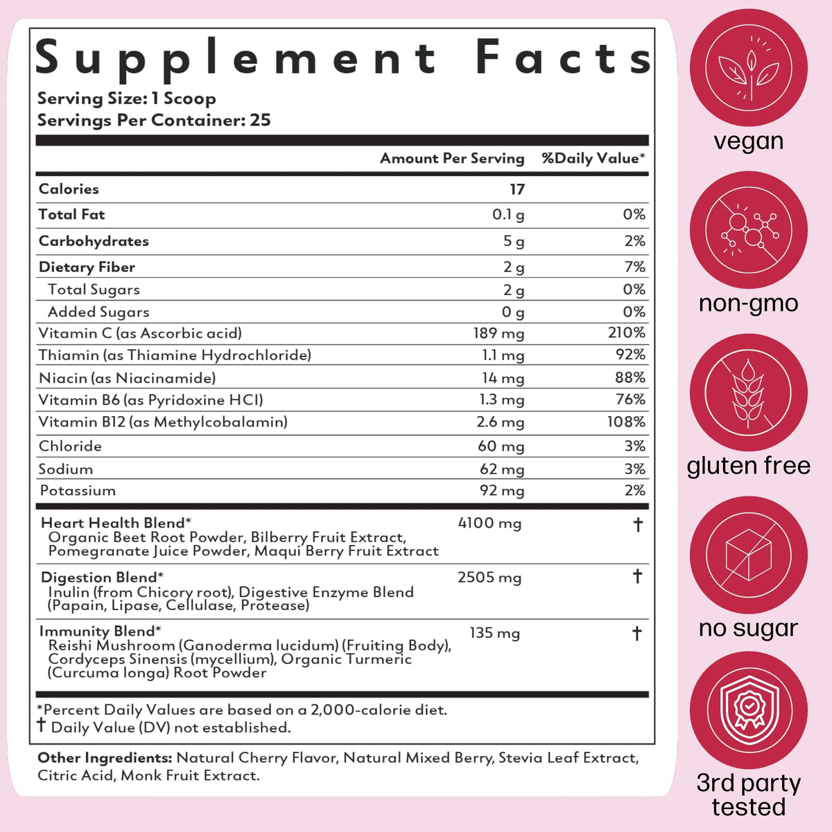 Natrava Beets+ Organic Beet Root Powder Blend Fortified with Vitamins & Prebiotics for Heart Healthy Energy & Nitric Oxide Production - PrimeBioHealth - canada supplements