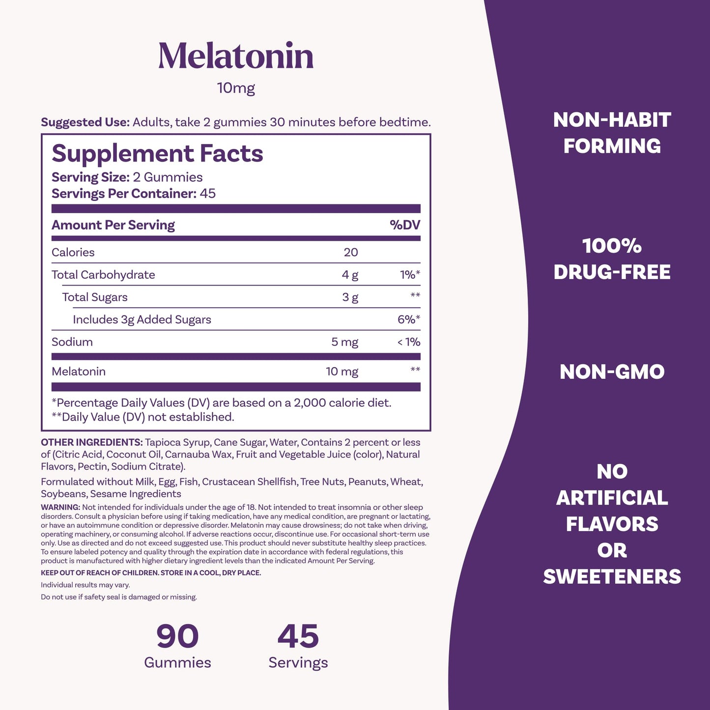 Natrol 10 mg Melatonin Gummies, Sleep Support for Adults, Melatonin Supplements for Sleeping, 90 Strawberry-Flavored Gummies, 45 Day Supply - PrimeBioHealth - canada supplements