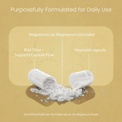 NaturaLife Labs Magnesium Glycinate - 450 mg per Serving – 120 Vegan Capsules - Non-GMO, Gluten-Free, Vegan - PrimeBioHealth - canada supplements