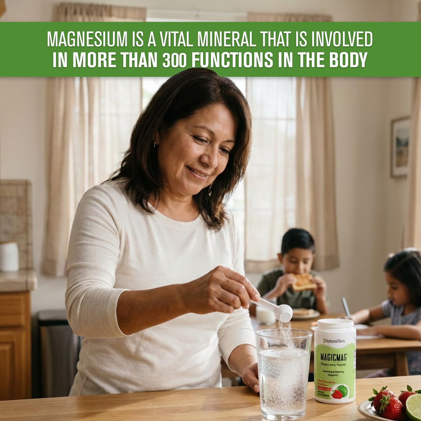 NaturalSlim MagicMag Magnesium Citrate Powder Drink for Relaxation, Stress, Constipation, Better Rest & Digestive Health, Magnesium Supplement for Women and Men - PrimeBioHealth - canada supplements