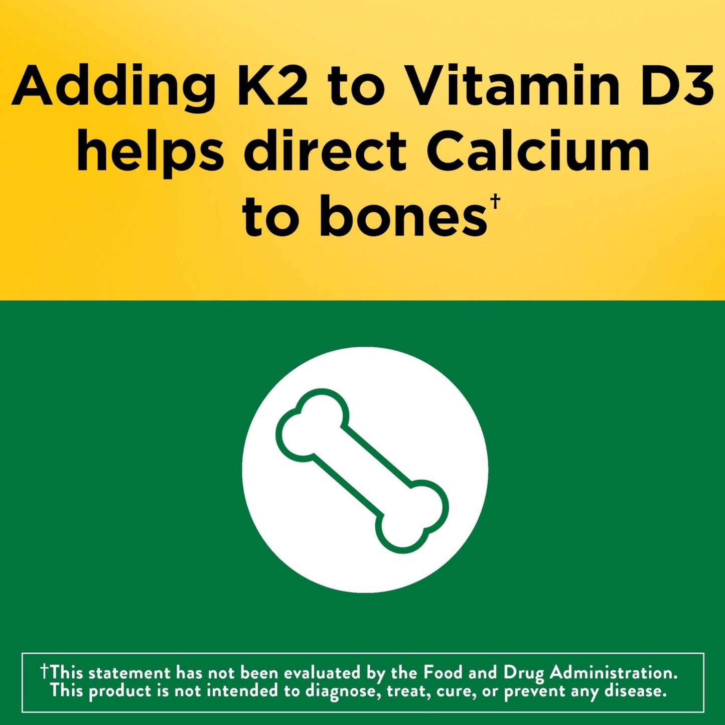 Nature Made Vitamin D3 K2 Supplement, 5000 IU (125 mcg) Vitamin D for Bone, Teeth, Muscle and Immune Support - PrimeBioHealth - canada supplements