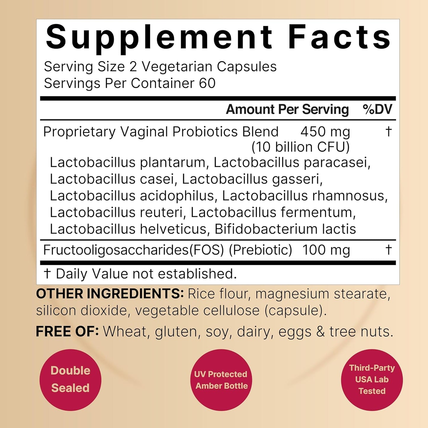 NatureBell Magnesium Glycinate Capsules 500mg & Vaginal Probiotics for Women in Veggie Capsules | Bundle Pack | Chelated & Purified Mineral | 10 Strains & 10 Billion CFU - PrimeBioHealth - canada supplements