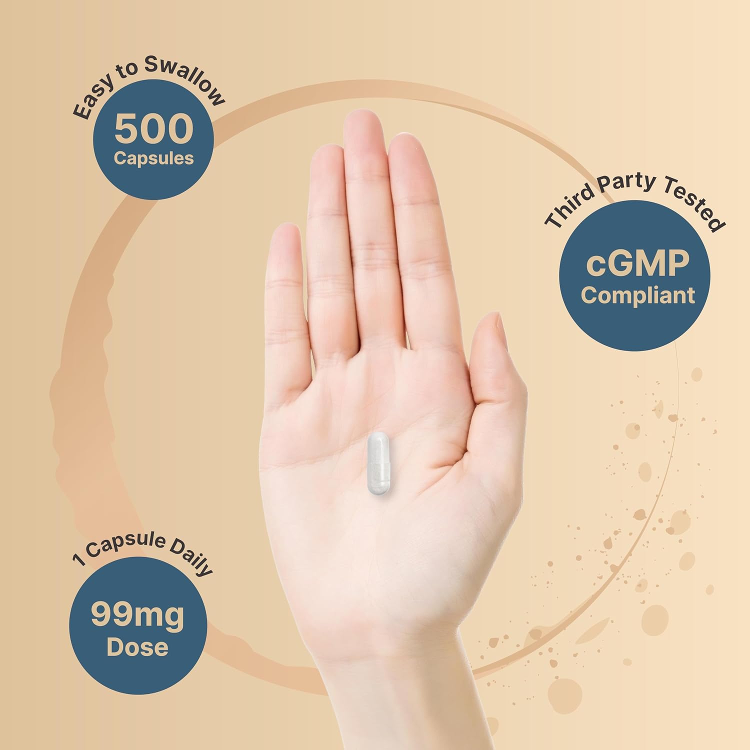 NatureBell Potassium Citrate 99mg, 500 Capsules - Chelated Mineral Supplements - Non-GMO, Gluten Free - PrimeBioHealth - canada supplements