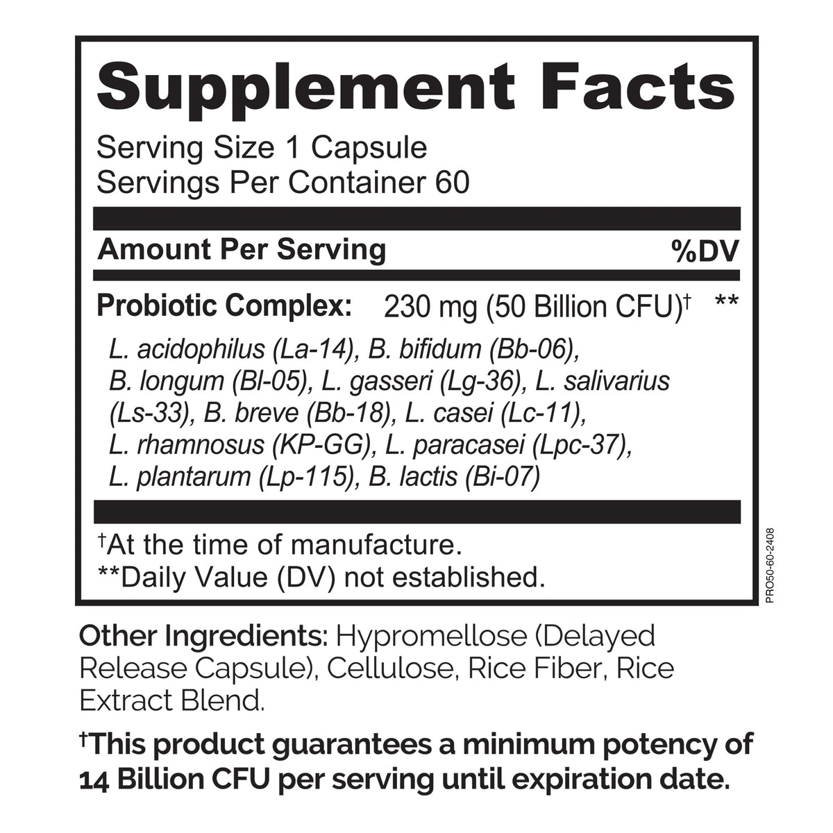 NATURELO Probiotics for Digestive Health - 50 Billion CFU, 11 Strains, Daily Use Supplement - Boosts Immune System, Delayed Release, - PrimeBioHealth - canada supplements