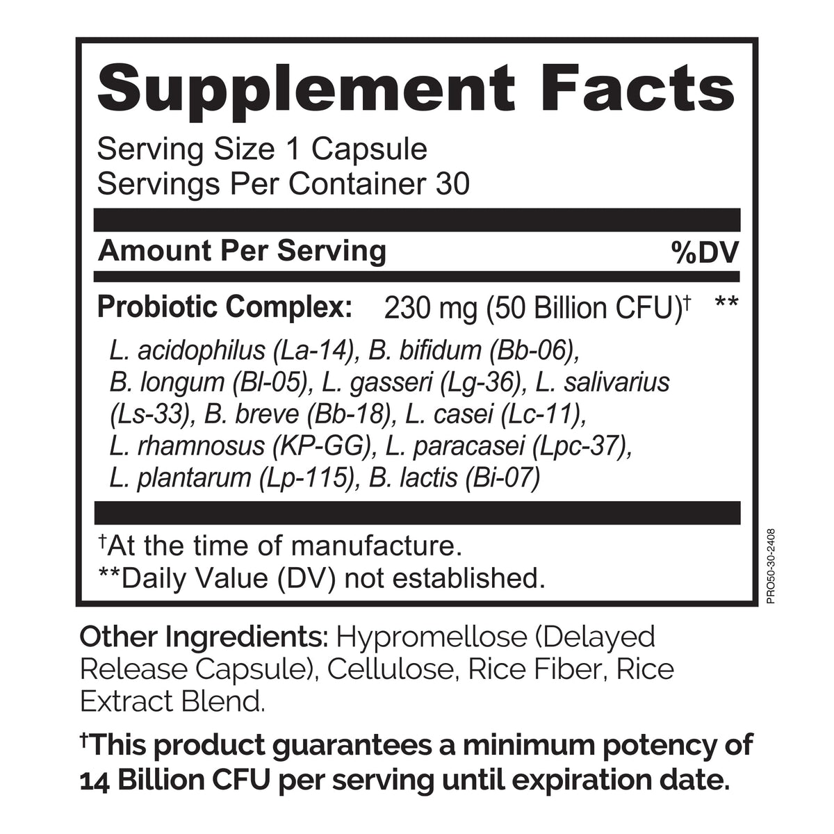 NATURELO Probiotics for Digestive Health, 50 Billion CFU, 30 Vegetarian Capsules, 11 Strains, Daily Use Supplement, Delayed Release, No-Fridge, Helps Boost Immune System, - PrimeBioHealth - canada supplements
