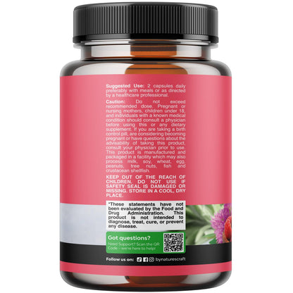 Natures Craft Complete Herbal Menopause Supplement for Women - Female Hormone Balance Capsules for Night Sweats Hot Flashes & Mood Swings with Dong Quai - PrimeBioHealth - canada supplements