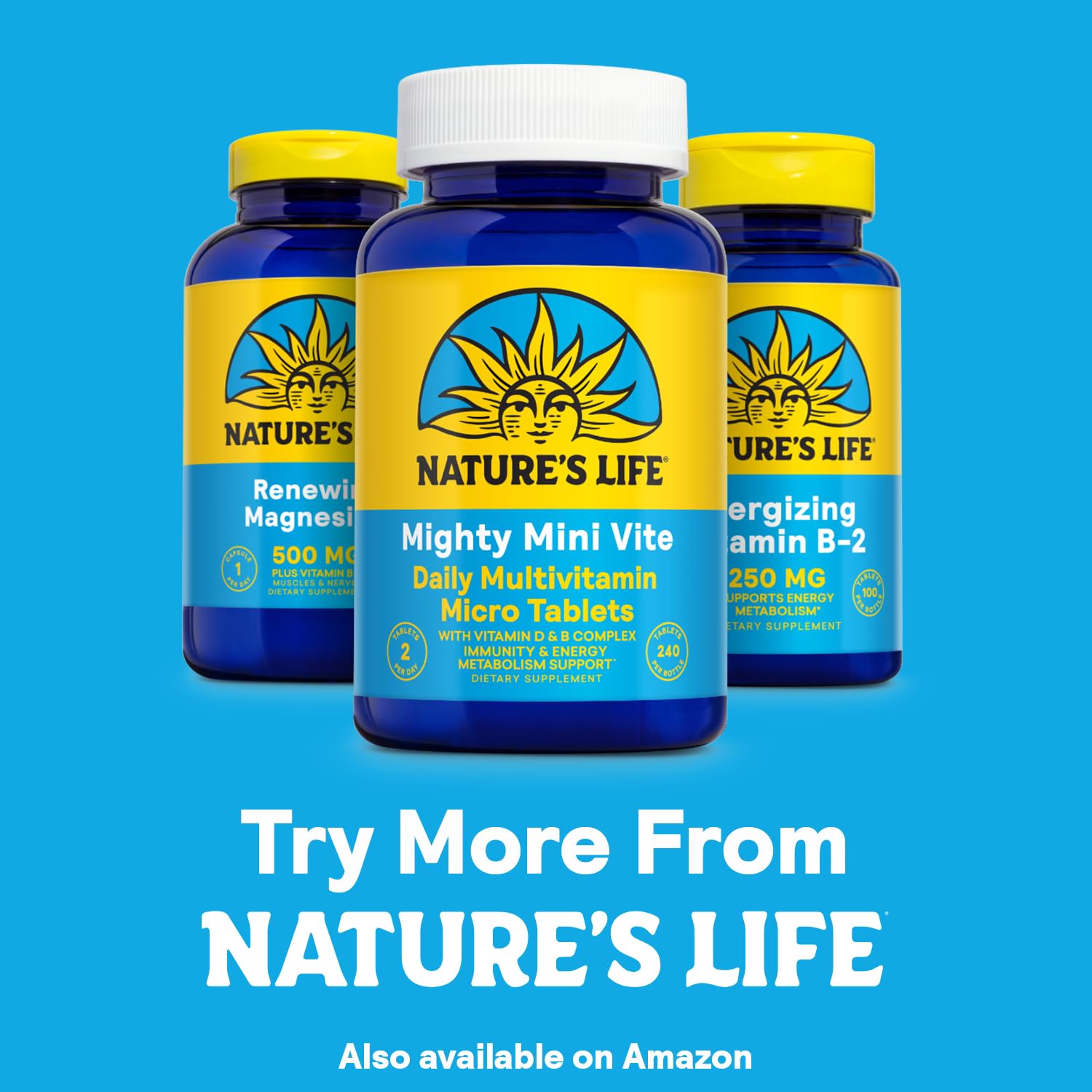 Nature’s Life Renewing Magnesium 500 mg - Magnesium Citrate, Magnesium Malate, Magnesium Oxide Plus Vitamin B-6 - Muscles and Nerves Support - Lab Verified - 275 Servings, 275 VegCaps - PrimeBioHealth - canada supplements
