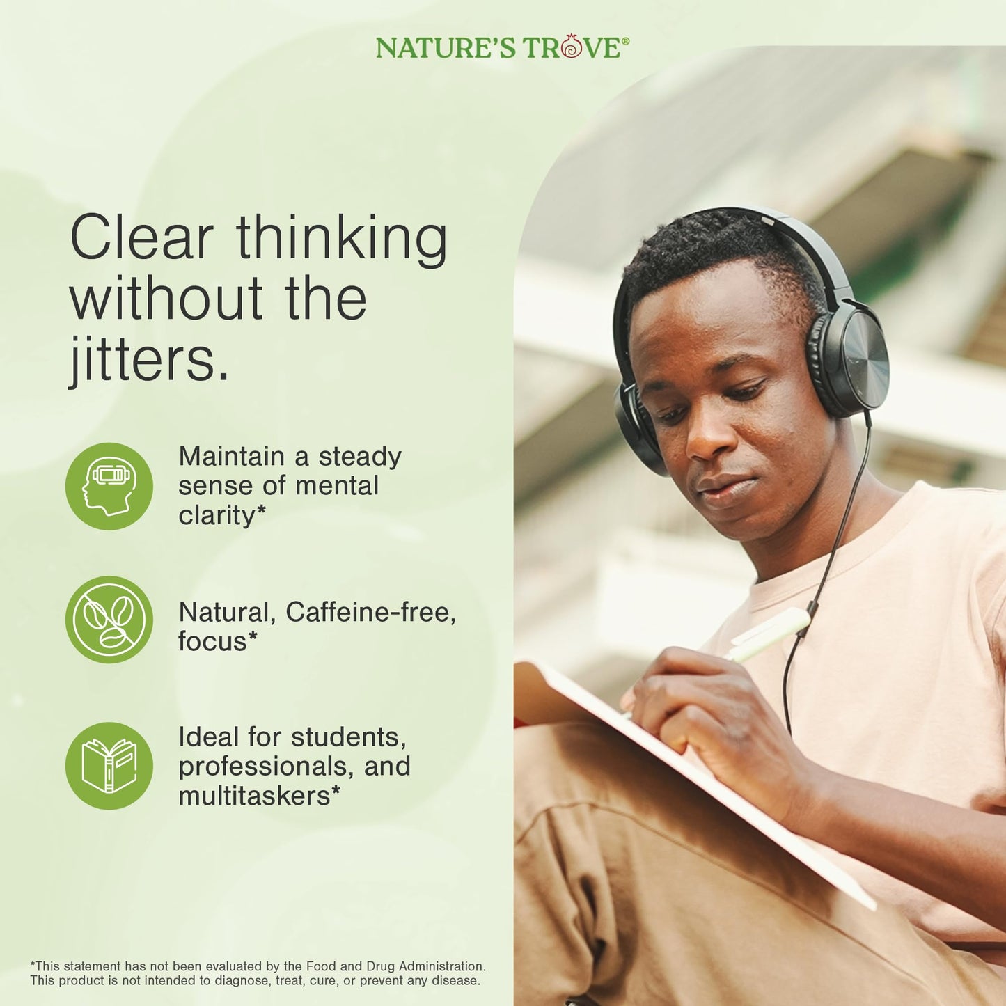 Nature's Trove L-Theanine 200mg Super Value Size - 365 Vegetarian Capsules - PrimeBioHealth - canada supplements