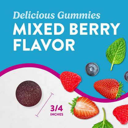Nature's Truth Magnesium Gummies for Kids | Glycinate & Citrate | 50 Count | Mixed Berry Flavor | Vegan, Non-GMO - PrimeBioHealth - canada supplements