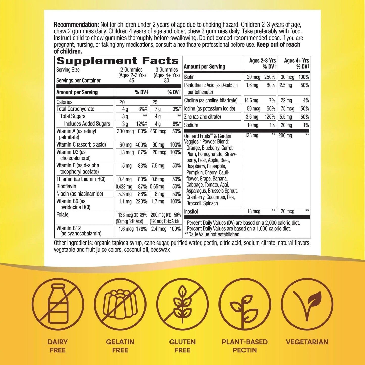 Nature's Way Alive! Children's Premium Gummy Multivitamin, Gluten Free, Made with Pectin, 90 Gummies - PrimeBioHealth - canada supplements