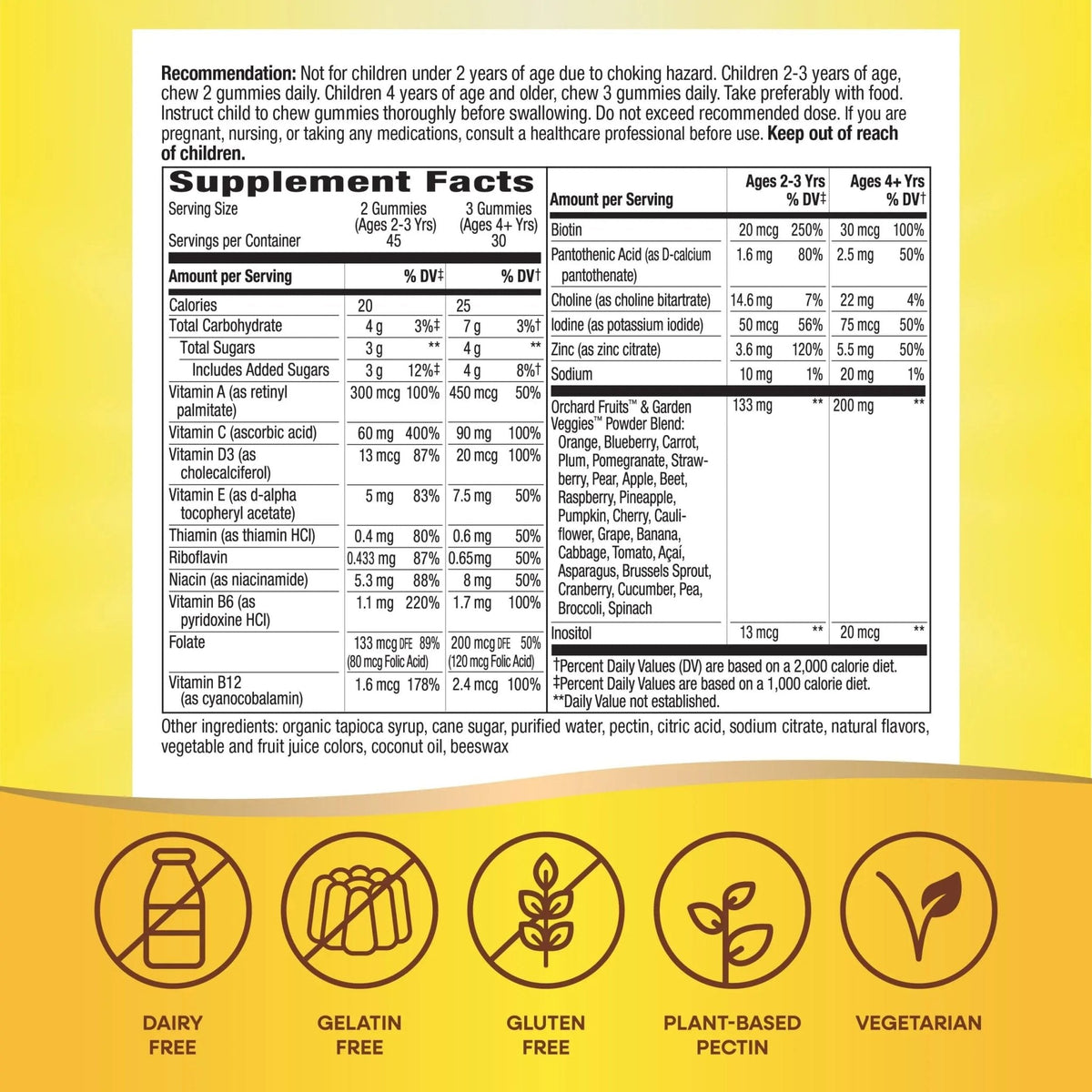 Nature's Way Alive! Children's Premium Gummy Multivitamin, Gluten Free, Made with Pectin, 90 Gummies - PrimeBioHealth - canada supplements