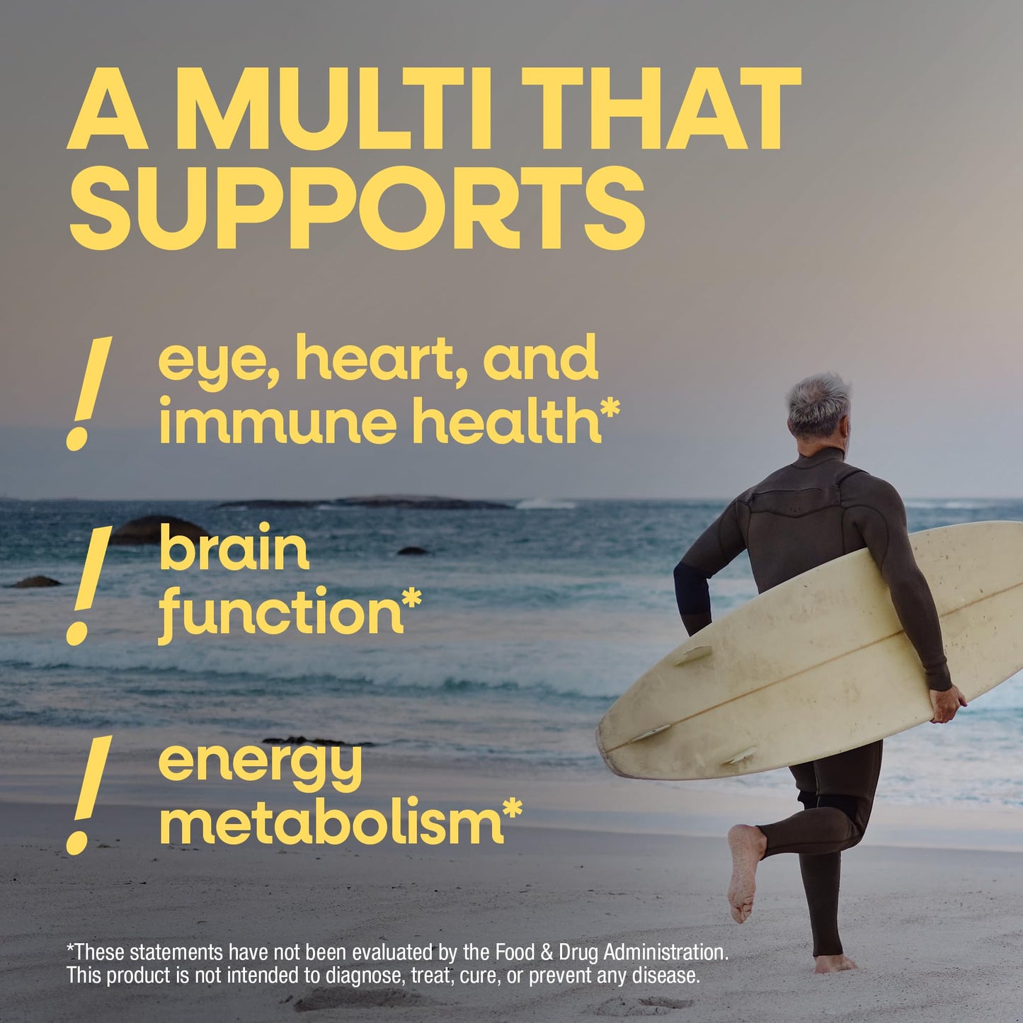 Nature’s Way Alive! Men’s 50 Plus Multivitamin Gummy, Daily Chewable Multivitamins for Men with B-Vitamins, Vitamin D3 & Zinc, Supports Heart - PrimeBioHealth - canada supplements