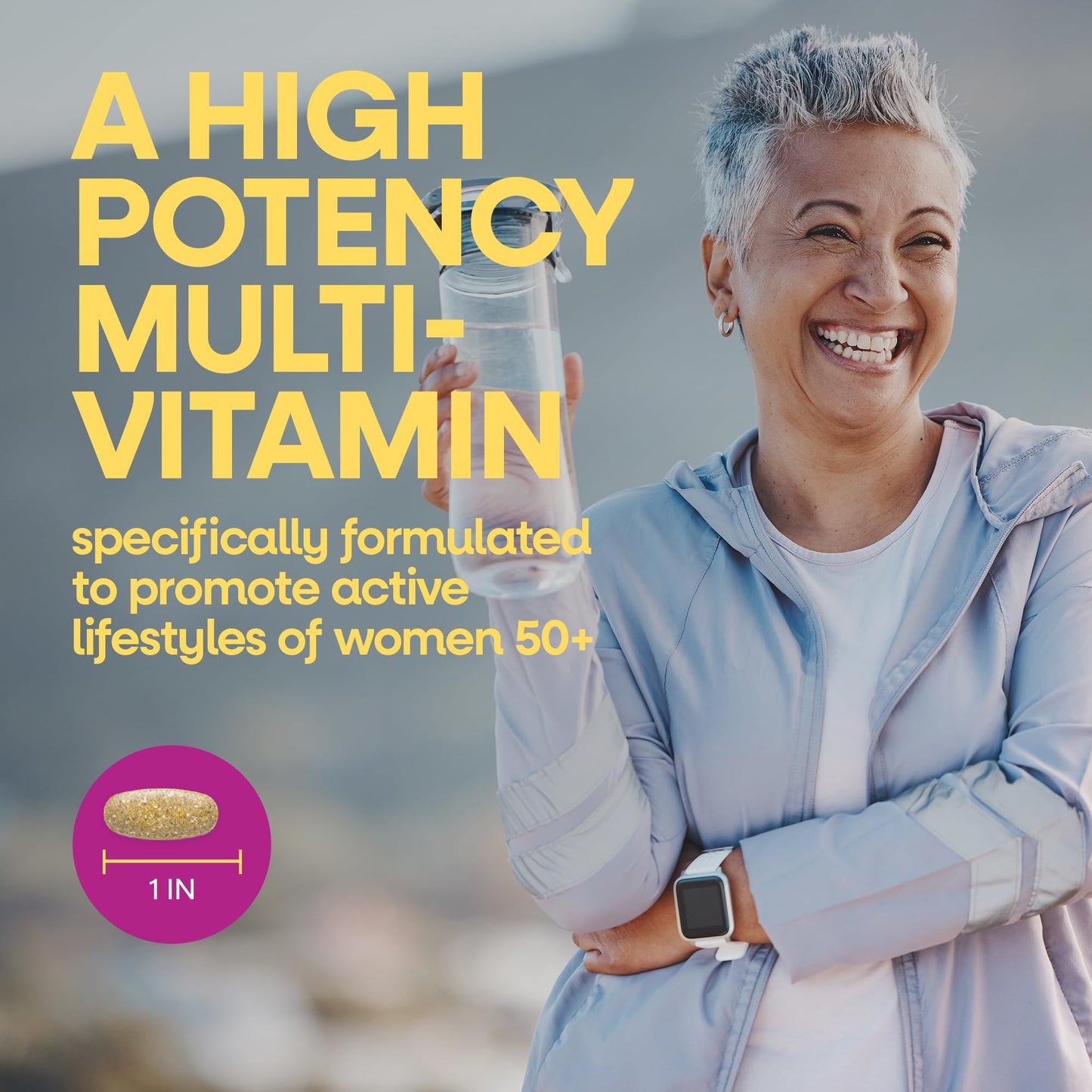 Nature’s Way Alive! Ultra Potency Multivitamin for Women 50 Plus, Complete High Potency Formula with Vitamin D3, C, E, Methylated B12, Supports, - PrimeBioHealth - canada supplements