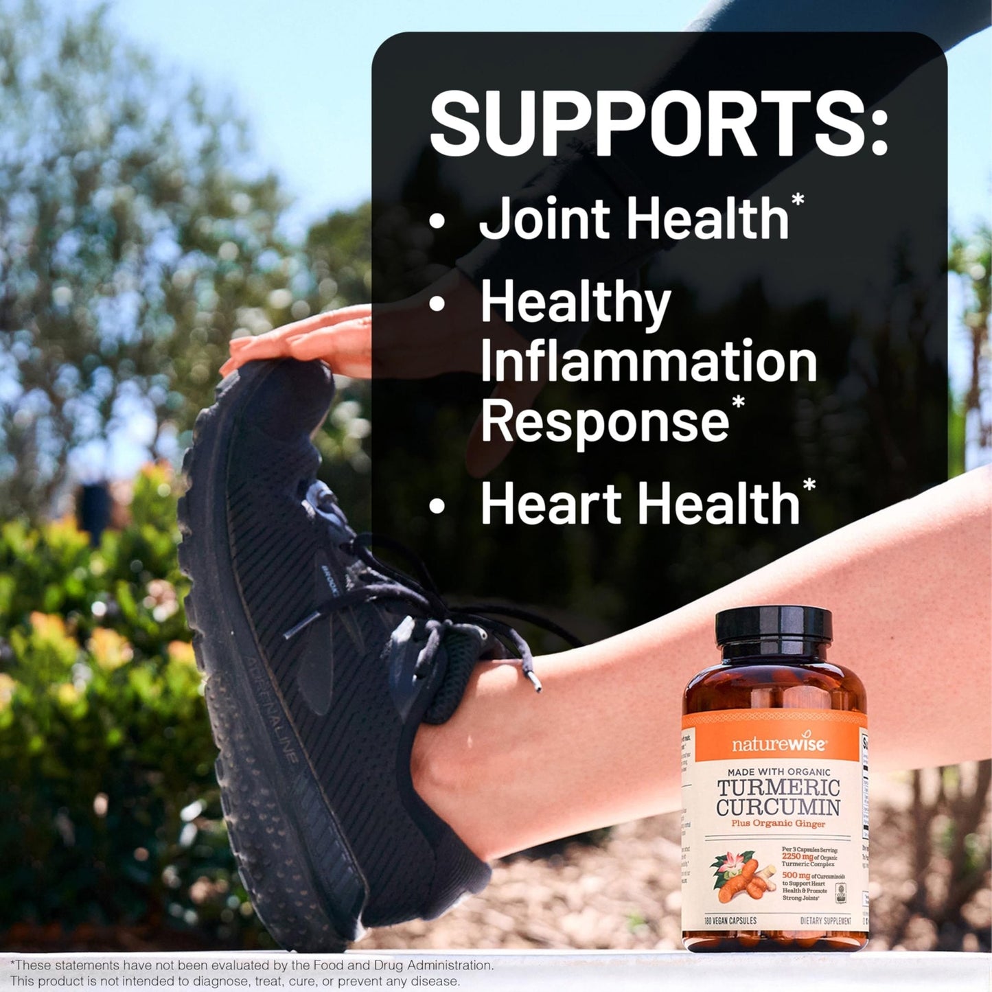 NatureWise Curcumin Turmeric 2250mg - 95% Curcuminoids & BioPerine Black Pepper Extract for Advanced Absorption - Daily Joint and Immune Health Support - PrimeBioHealth - canada supplements