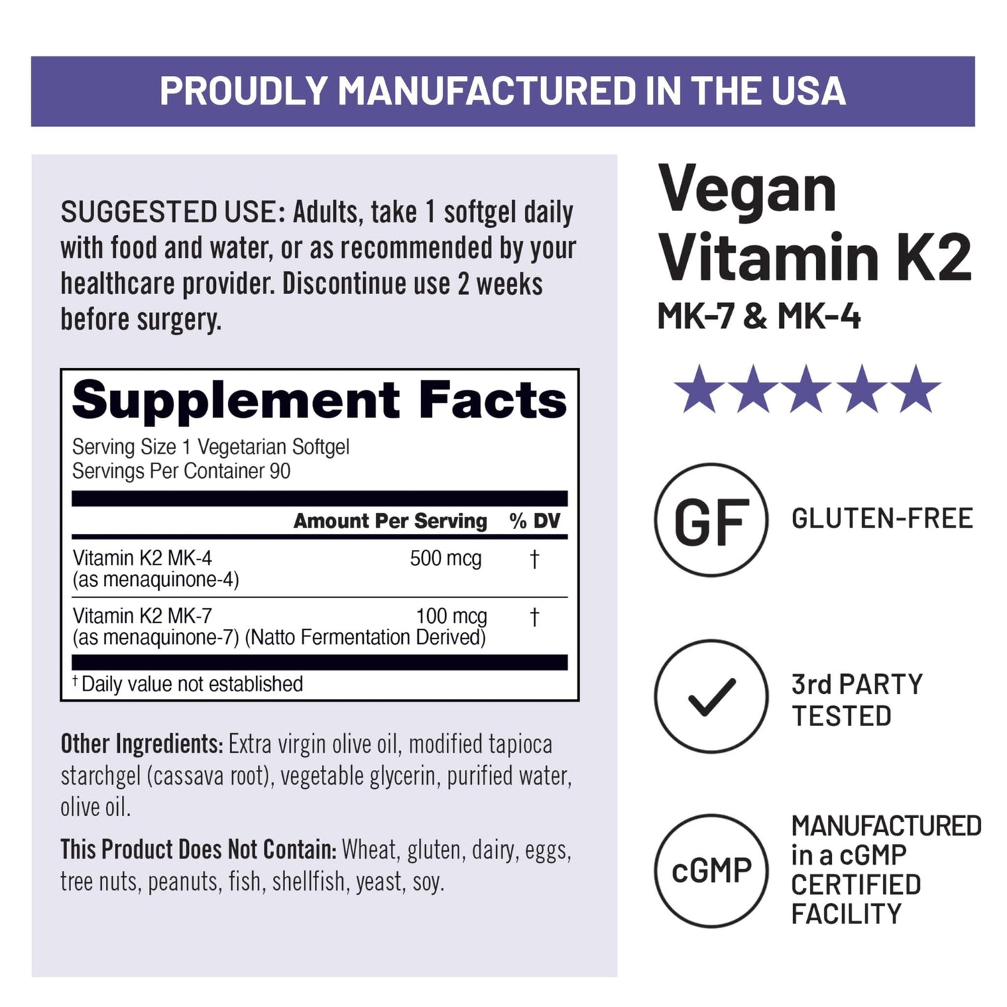 NatureWise Vitamin K2 600mcg Supplement with MK-7 100mcg & MK-4 500mcg - Enhanced Bioavailable Formula - K Complex for Bone and Heart Health - PrimeBioHealth - canada supplements