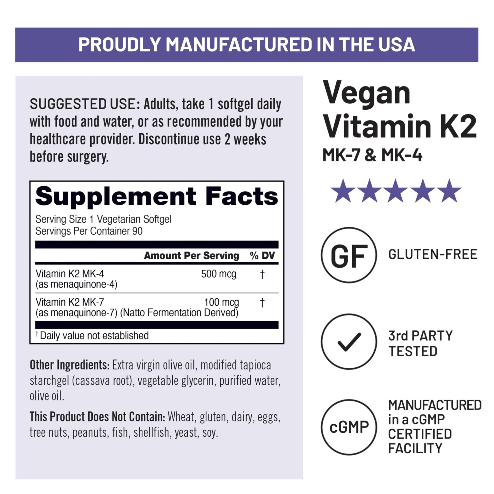 NatureWise Vitamin K2 600mcg Supplement with MK-7 100mcg & MK-4 500mcg - Enhanced Bioavailable Formula - K Complex for Bone and Heart Health - PrimeBioHealth - canada supplements