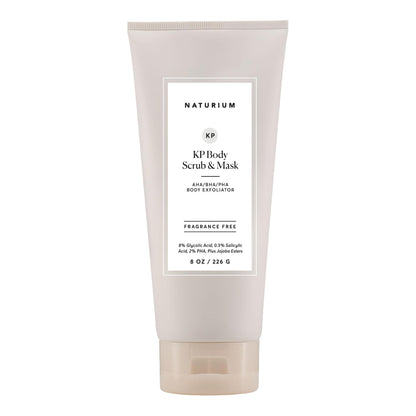 Naturium KP Body Scrub & Mask for Keratosis Pilaris, Bump Eraser Shower Scrub & Exfoliator for Skin, 8 oz - PrimeBioHealth - canada supplements