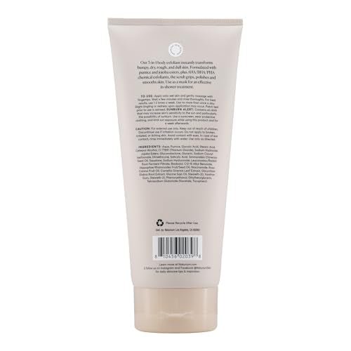 Naturium KP Body Scrub & Mask for Keratosis Pilaris, Bump Eraser Shower Scrub & Exfoliator for Skin, 8 oz - PrimeBioHealth - canada supplements