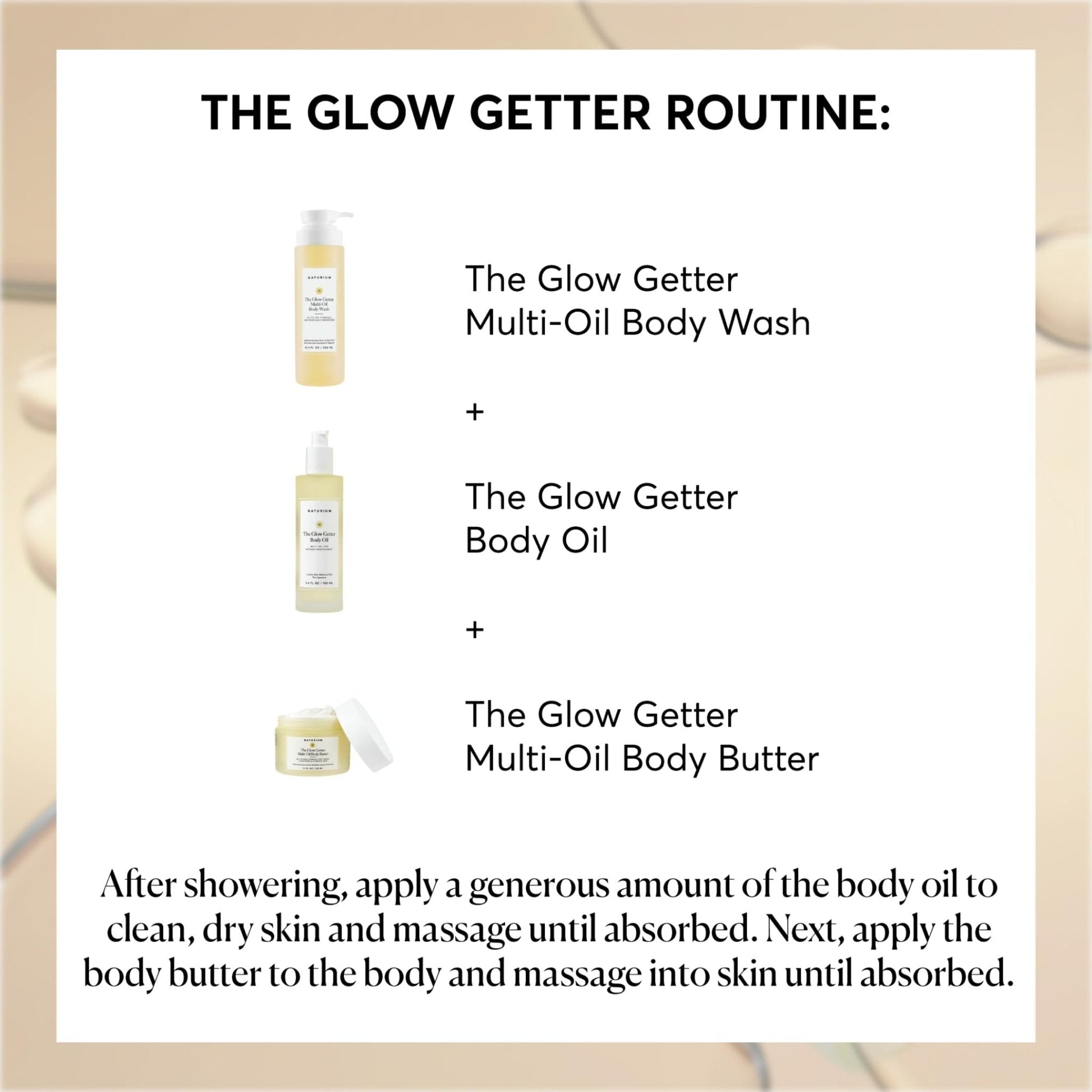 Naturium The Glow Getter Body Oil, Multi-Oil for Intense Nourishment, Hydrating & Moisturizing Formula, Vegan & Cruelty-Free, 3.4 oz - PrimeBioHealth - canada supplements