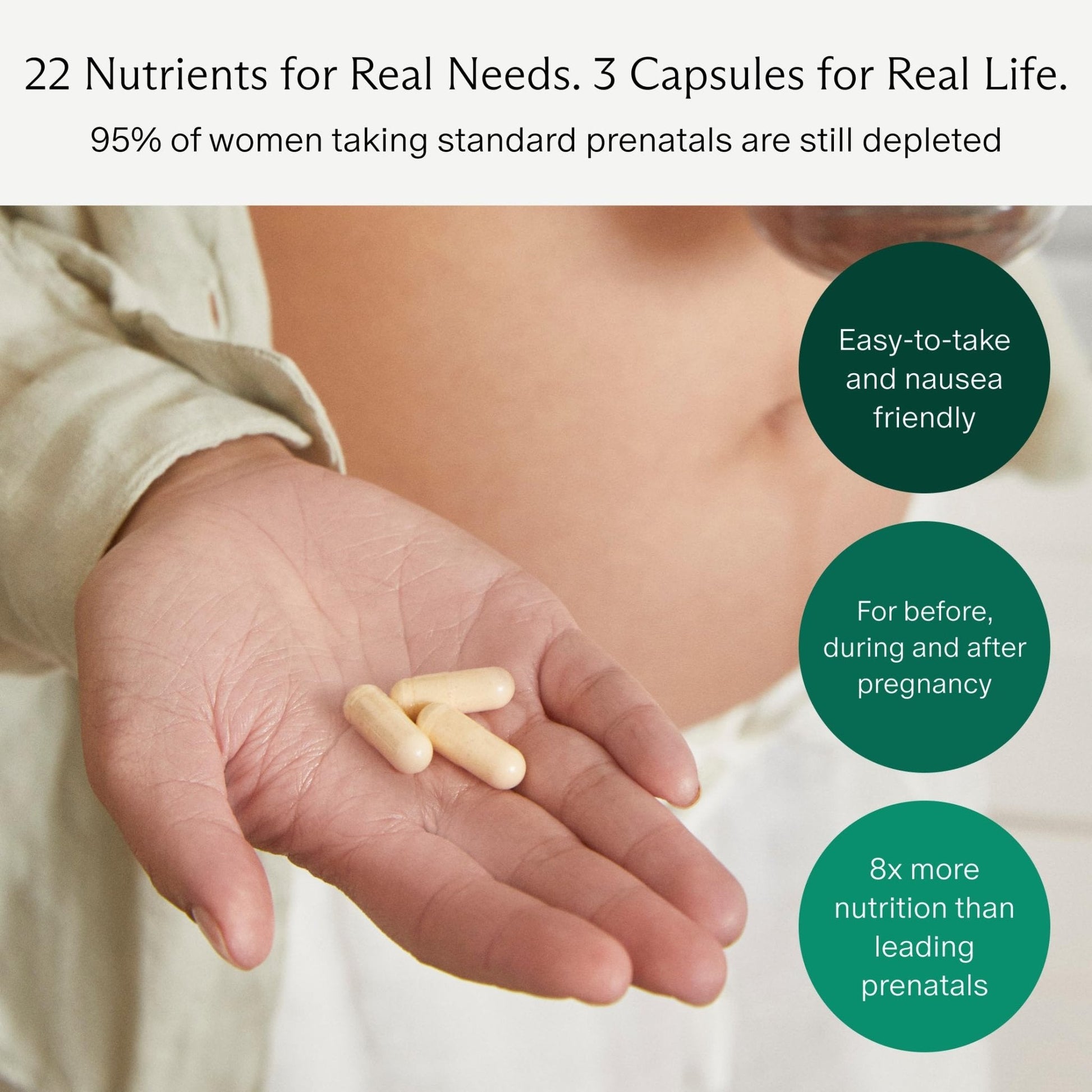 Needed. Multivitamin for Prenatal | Prenatal Multi Essentials Capsule - Pregnancy, Breastfeeding, Postpartum | Expertly-Formulated - PrimeBioHealth - canada supplements