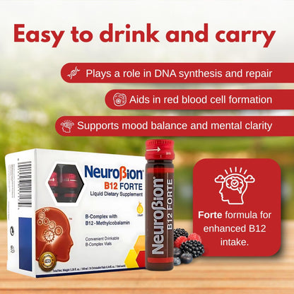 Neurobion B12 Forte 10 Vials x 10 ml (packaging may vary) - PrimeBioHealth - canada supplements