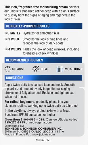 Neutrogena Rapid Wrinkle Repair, Retinol Face Moisturizer, Daily Anti-Aging Neck & Face Cream with Hyaluronic Acid, Retinol Cream - PrimeBioHealth - canada supplements