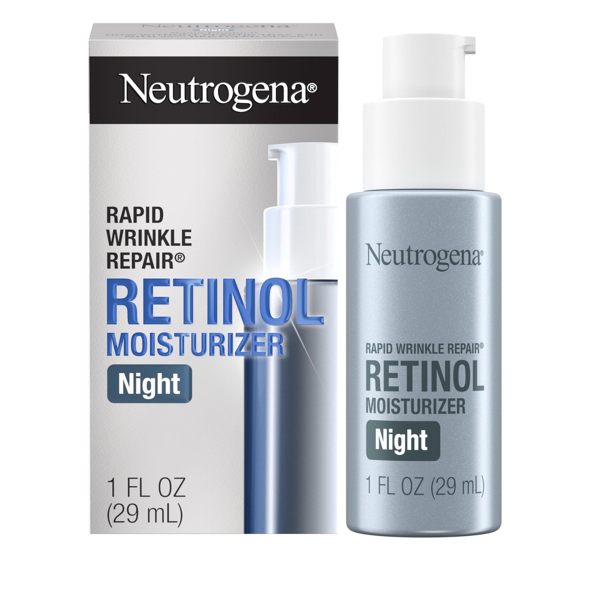 Neutrogena Retinol Face Moisturizer Cream, Rapid Wrinkle Repair, Anti-Wrinkle Night Moisturizer, Anti-Wrinkle Face & Neck Cream - PrimeBioHealth - canada supplements