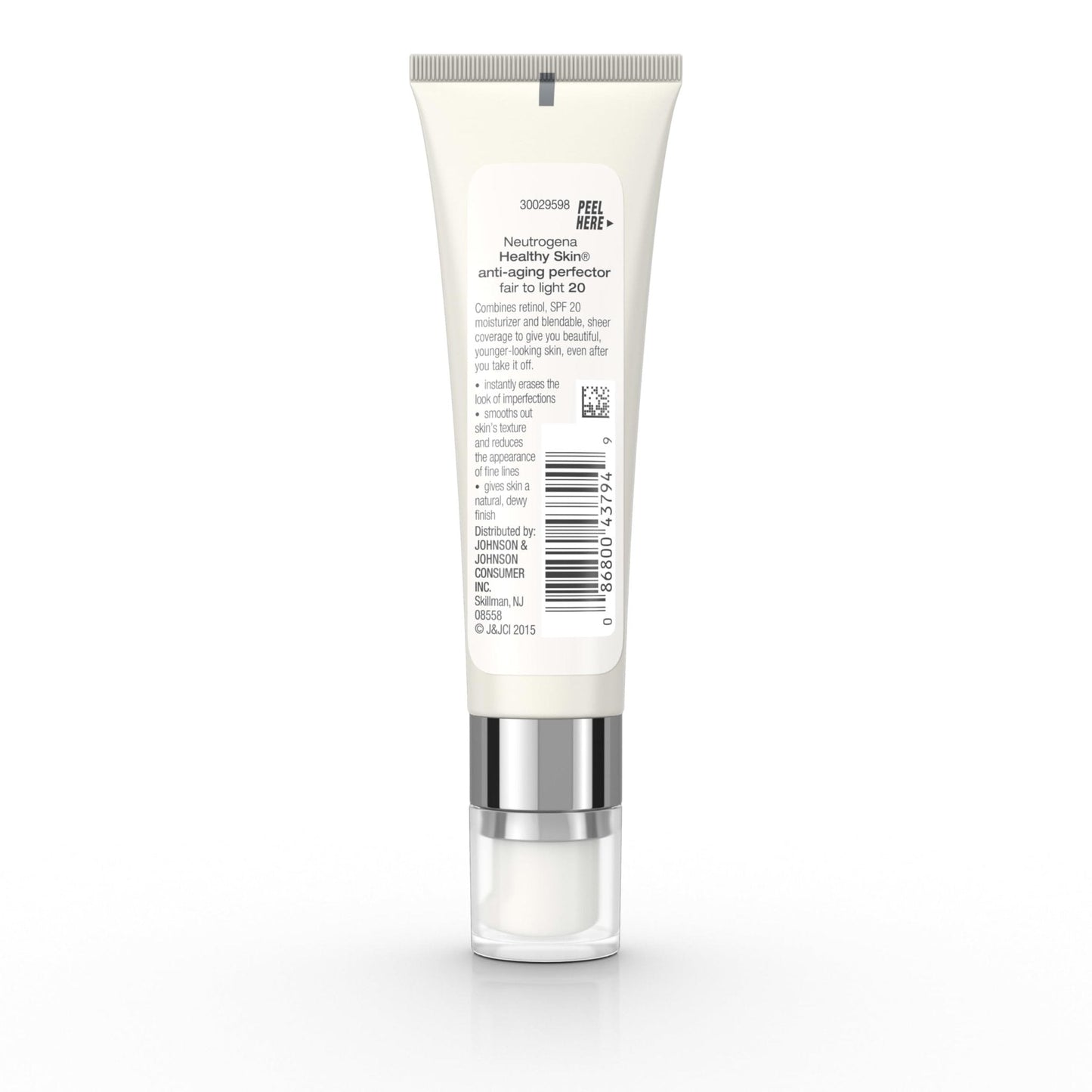 Neutrogena Retinol Treatment and Tinted Facial Moisturizer, Healthy Skin Anti-Aging Perfector with Broad Spectrum SPF 20 Sunscreen - PrimeBioHealth - canada supplements