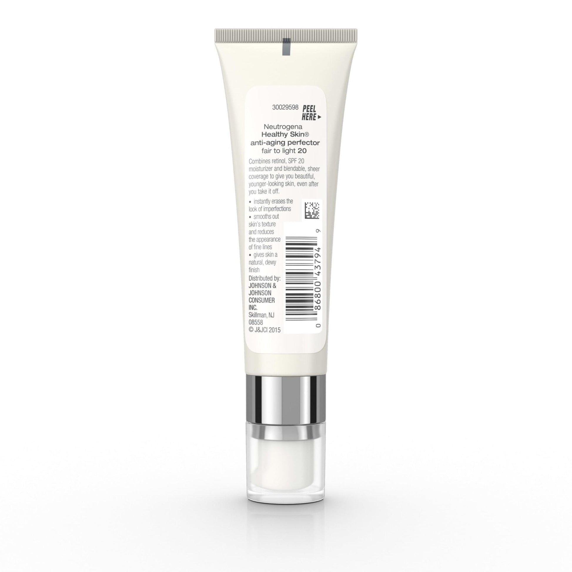Neutrogena Retinol Treatment and Tinted Facial Moisturizer, Healthy Skin Anti-Aging Perfector with Broad Spectrum SPF 20 Sunscreen - PrimeBioHealth - canada supplements