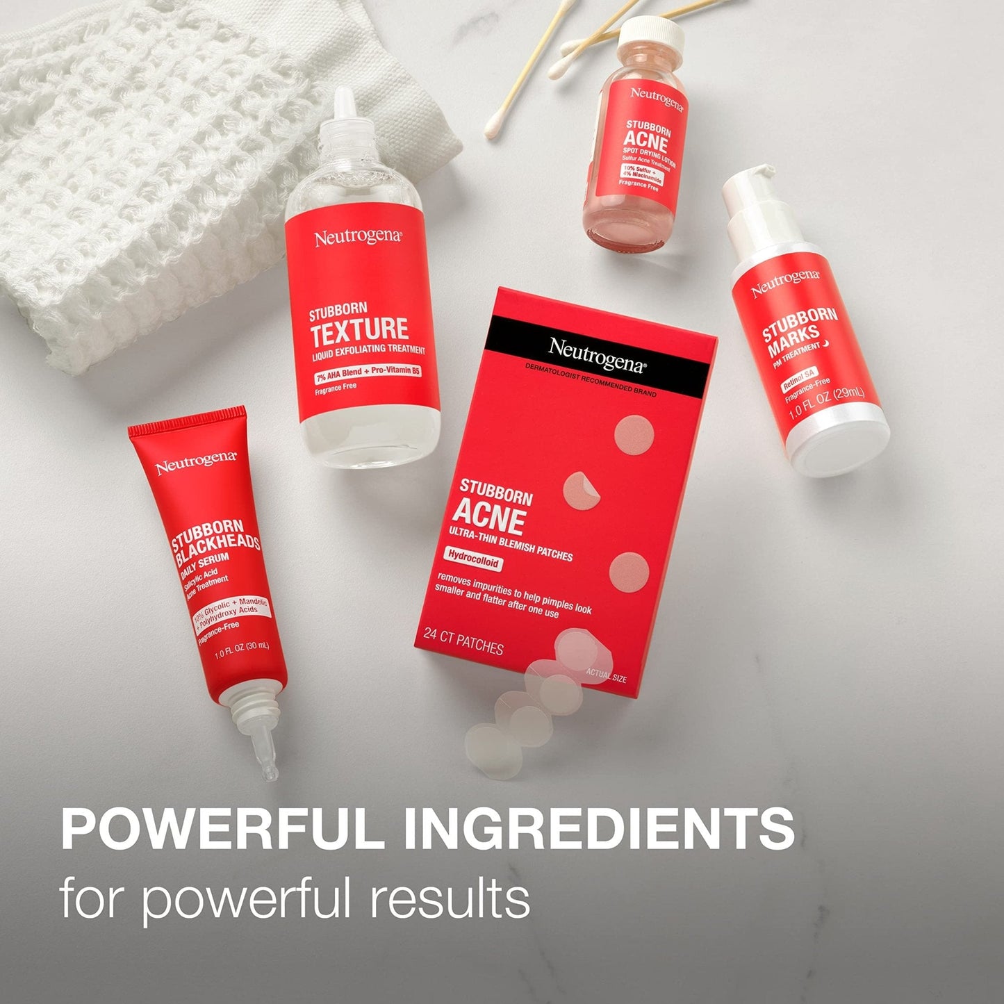 Neutrogena Stubborn Acne AM Face Treatment with 2.5% Micronized Benzoyl Peroxide Acne Medication, Oil-Free Daily Facial Treatment Reduces Size - PrimeBioHealth - canada supplements