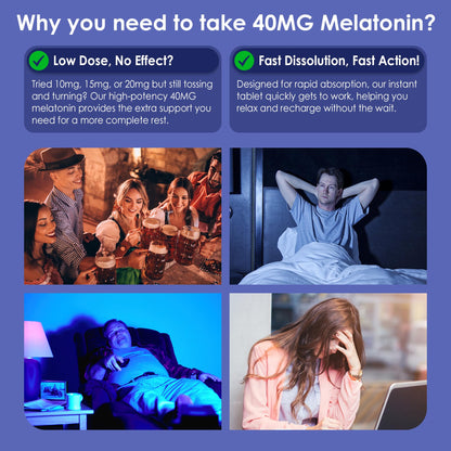 NEVISS Melatonin 50 mg for Adults - Extra Strength 9-in-1 Fast Dissolve Sublingual - High Dose with Magnesium Glycinate, Vitamin D3, Ashwagandha, Lemon Balm, Chamomile, Sugar Free,Vegan 120 Tablets - PrimeBioHealth - canada supplements
