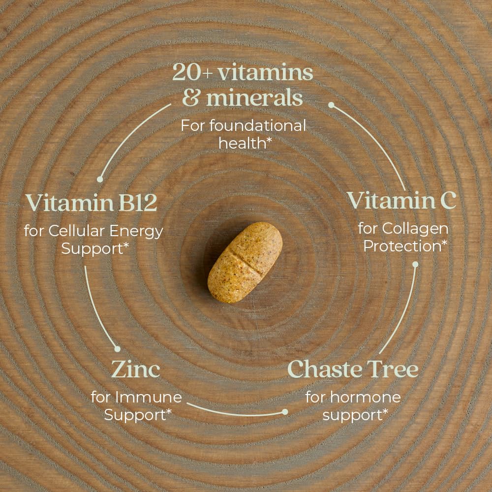 New Chapter Women’s Multivitamin 40+, extra B6 & B12, Biotin for Hair Growth, D3, Vit C, Zinc for Immune & Stress Support, Gentle on an Empty Stomach - PrimeBioHealth - canada supplements