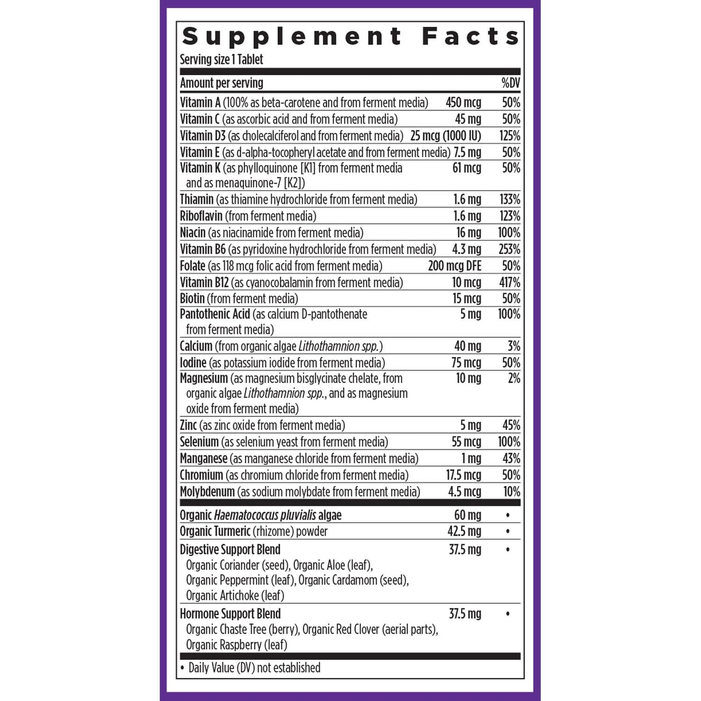 New Chapter Women’s Multivitamin 55+, Astaxanthin, B6, B12, D3, Vitamin C & Zinc, Immune, Heart, Cellular Energy, and Bone Support, Gentle on The Stomach - PrimeBioHealth - canada supplements