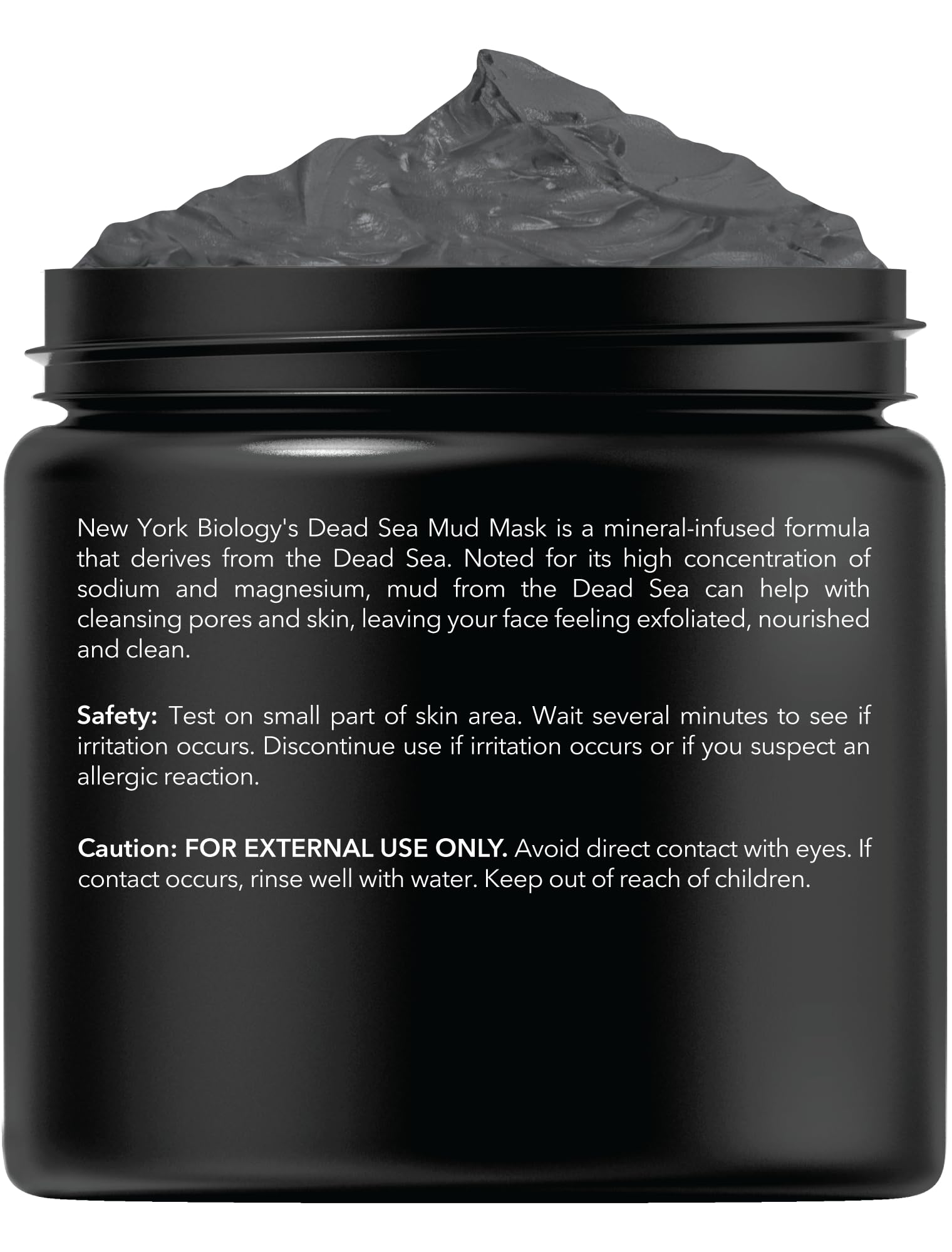 New York Biology Dead Sea Mud Mask for Face and Body | Spa Quality Pore Refiner for Oily Skin | Natural Skincare for Women & Men - PrimeBioHealth - canada supplements