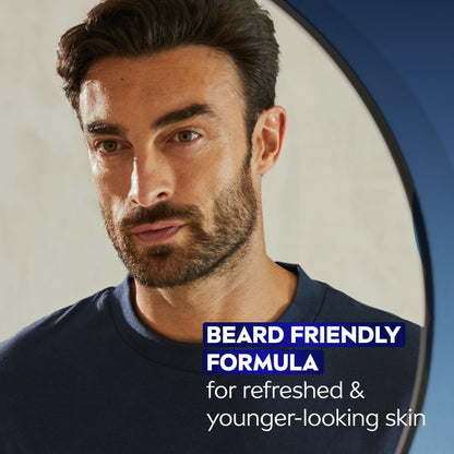 NIVEA MEN Age Defense Daily Face Moisturizer with Broad Spectrum SPF 30 Sunscreen, Pro-Retinol and Hyaluronic Acid, Beard-Friendly - PrimeBioHealth - canada supplements