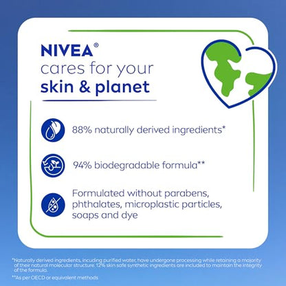 NIVEA Nourishing Shea Butter Body Wash with Nourishing Serum, Moisturizing Body Wash for Women - PrimeBioHealth - canada supplements