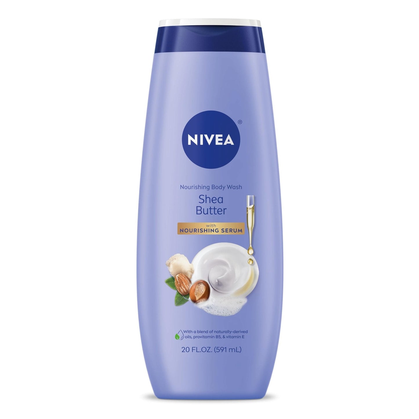NIVEA Nourishing Shea Butter Body Wash with Nourishing Serum, Moisturizing Body Wash for Women - PrimeBioHealth - canada supplements