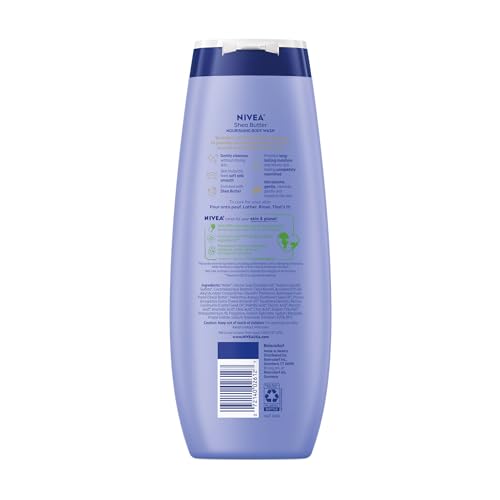 NIVEA Nourishing Shea Butter Body Wash with Nourishing Serum, Moisturizing Body Wash for Women - PrimeBioHealth - canada supplements