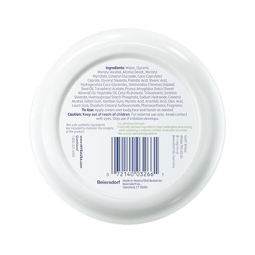 NIVEA Soft Refreshingly Soft Moisturizing Cream, Lightweight Body Moisturizer for Face, Body and Hands, Body Cream Enriched - PrimeBioHealth - canada supplements