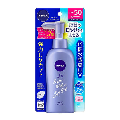 NIVEA SUN Protect Super Water Gel SPF 50 PA+++ 140g Squeeze bottle - PrimeBioHealth - canada supplements