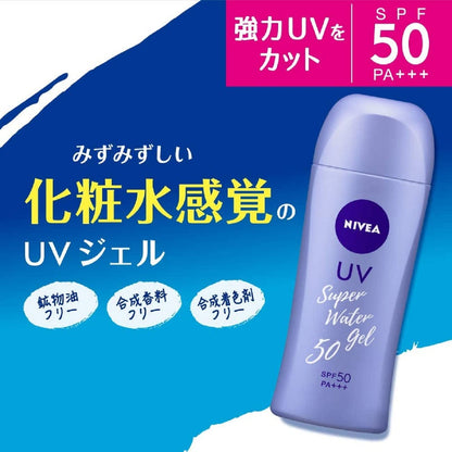 NIVEA SUN Protect Super Water Gel SPF 50 PA+++ 140g Squeeze bottle - PrimeBioHealth - canada supplements