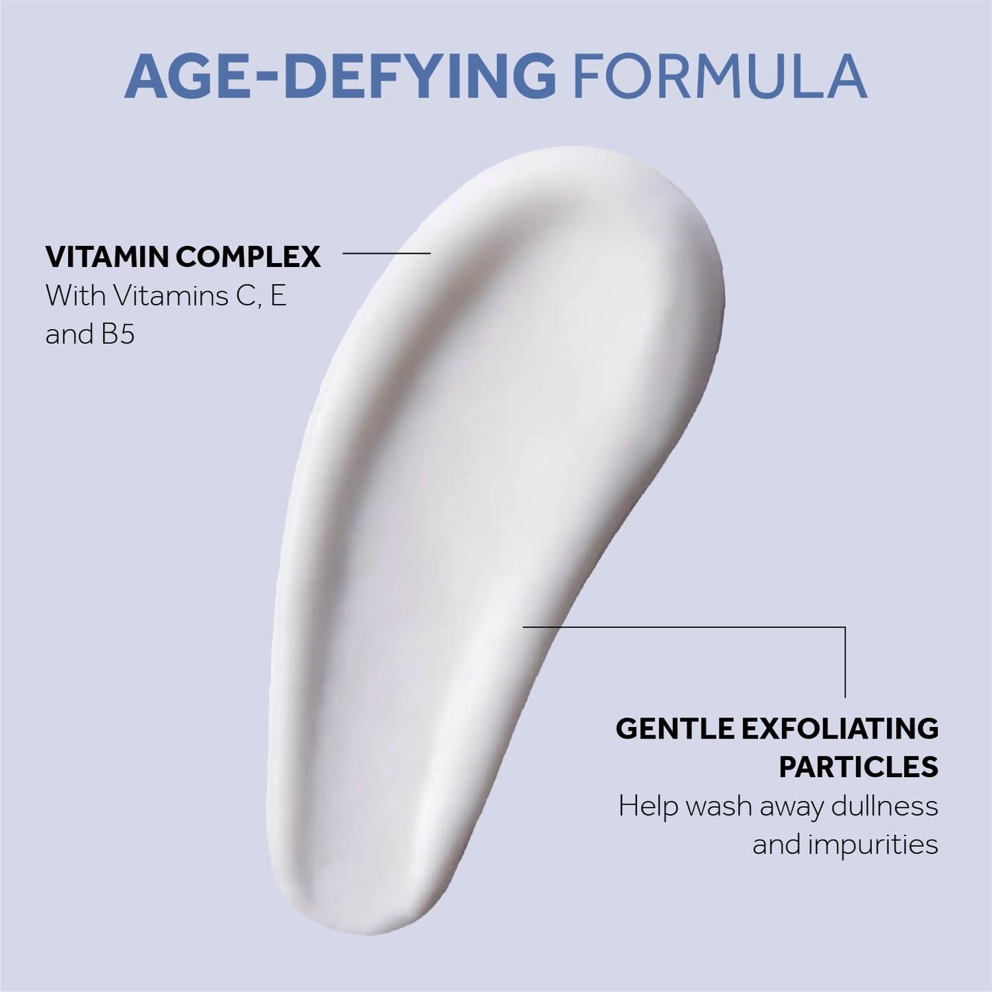 No7 Lift & Luminate Dual Action Cleansing & Exfoliating Face Wash - Gentle Face Exfoliator with Vitamin C, E & B5 - PrimeBioHealth - canada supplements