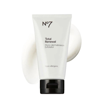 No7 Microdermabrasion Total Renewal Face Scrub - Exfoliating Face Wash & Dark Spot Corrector for Sensitive Skin - PrimeBioHealth - canada supplements