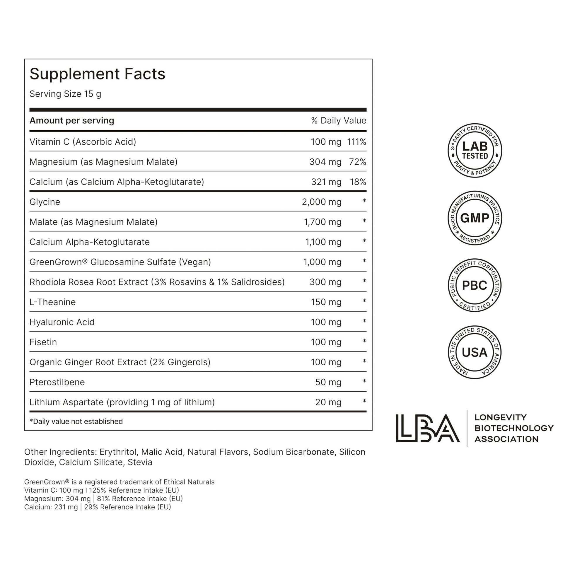 Novos Core - Clinically Studied Daily Longevity Supplement | 12 Active Ingredients for Healthy Aging, Energy, Cognition & Skin Health | Human Clinical Trial Backed | Orange Flavored | 30 Servings - PrimeBioHealth - canada supplements