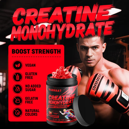 NSF Certified Creatine Gummy - Creatine Monohydrate Gummies 5g for Men & Women - Boost Focus,Strength, and Endurance, Vegan, Gluten-Free, Non-GMO, 2.5 Gram Creatine - PrimeBioHealth - canada supplements