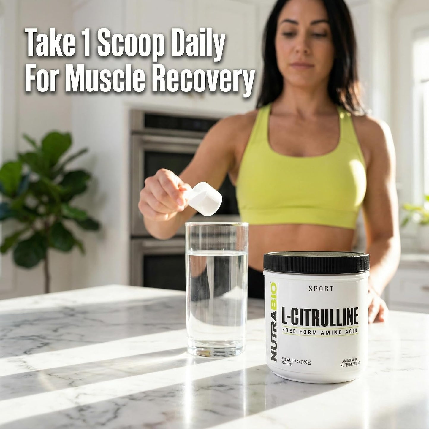 NutraBio L-Citrulline, Free Form Amino Acid, 5.3 oz (150 g) - PrimeBioHealth - canada supplements
